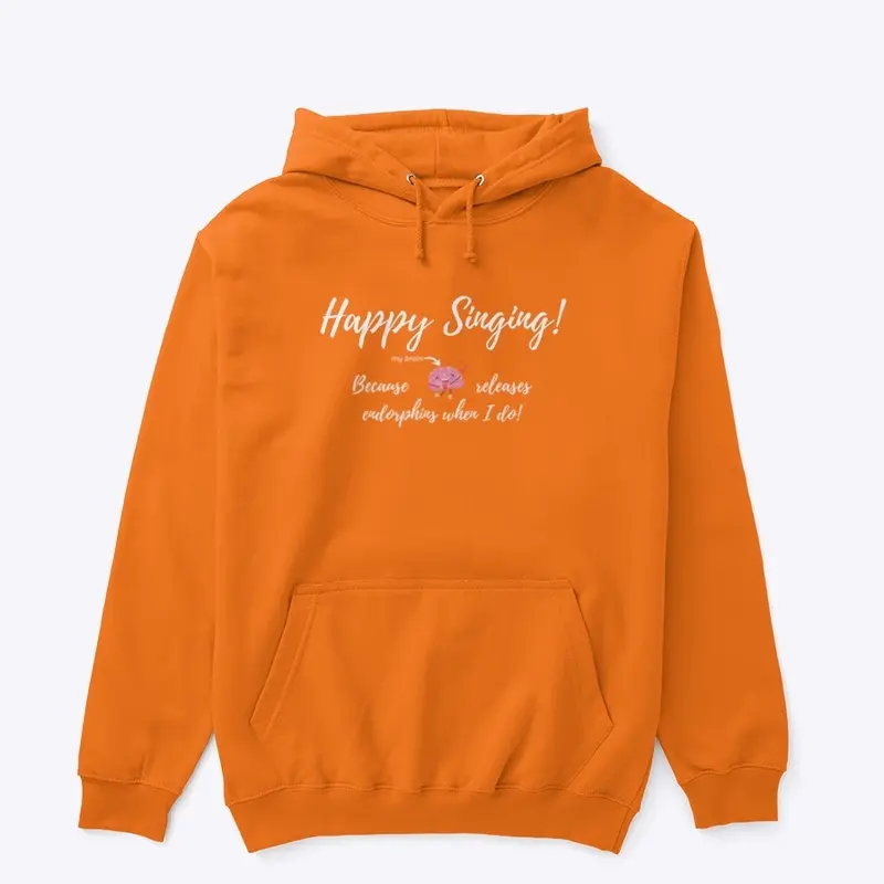 Happy Singing Orange Tops